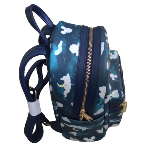 Disney Loungefly Mickey Mouse Clouds Mini Backpack - Picture 2 of 5